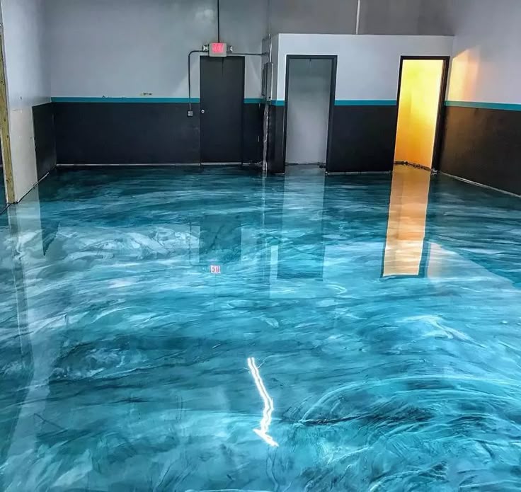 Epoxy Flake Flooring_ Orlando, FL _ Dreamcrete Custom Creations, LLC